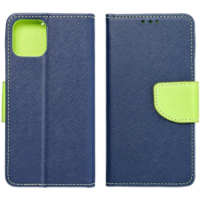 Xiaomi Mi 11 Ultra, Oldalra nyíló tok, stand, Fancy Book, sötétkék tok és táska