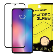  Xiaomi Mi A3 Üvegfólia - Full glue, super kemény tokbarát fólia fekete kerettel mobiltelefon kellék