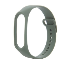 Xiaomi Mi Band 3/4, szilikon óraszíj, khaki okosóra kellék