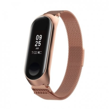 Xiaomi Mi Band 3 Milanese (Small) szíj, Rose Gold okosóra kellék