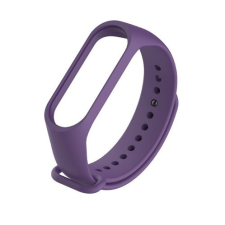 Xiaomi Mi Band 3 / Xiaomi Mi Band 4 Okosóra szilikon szíj lila okosóra kellék
