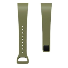 Xiaomi Mi Band 4C, szilikon pótszíj, állítható, zöld, gyári okosóra kellék
