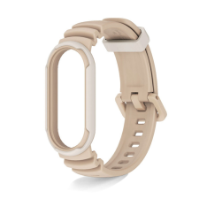 Xiaomi Mi Band 5/6/7 okoskarkötő Kijelzővédős pótszíj okosóra kellék