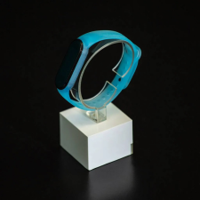  Xiaomi Mi band 5 / 6 szíjak - átlátszó, kék, neon, szilikon okosóra kellék