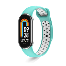 Xiaomi Mi Band 8 okoskarkötő dupla sport pótszíj okosóra kellék