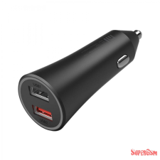 Xiaomi Mi Dual-Port 37W autós töltő, USB mobiltelefon kellék