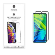 Xiaomi Mi Note 10 Pro üvegfólia, tempered glass, előlapi, edzett, fekete kerettel, Letang mobiltelefon kellék