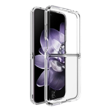  Xiaomi Mix Flip, Szilikon tok, közepesen ütésálló, légpárnás sarok, IMAK, átlátszó tok és táska