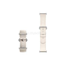 Xiaomi okosóra bőr szíj (krémszínű) (BHR8015GL) okosóra kellék