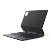 Xiaomi Pad 7 Pro   tok álló, bőr hatású (flip, ultravékony, bluetooth billentyűzet, qwerty, angol nyelvű) fekete