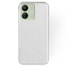  Xiaomi Poco C65 Telefontok - Ezüst Shiny tok tok és táska