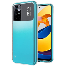  Xiaomi Poco M4 5G Telefontok - átlátszó szilikon tok tok és táska