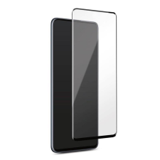 Xiaomi Poco M5 Üvegfólia - fekete tokbarát Slim 3D üvegfólia mobiltelefon kellék