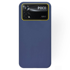  Xiaomi Poco X4 Pro 5G Telefontok - kék szilikon tok tok és táska