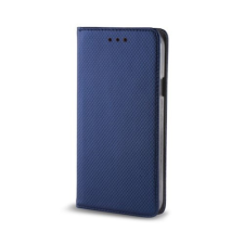 Xiaomi Redmi 10 sötétkék szilikon keretes mágneses könyvtok tok és táska
