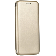 Xiaomi Redmi 10A, Oldalra nyíló tok, stand, Forcell Elegance, arany tok és táska
