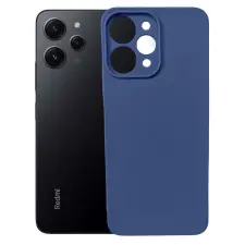  Xiaomi Redmi 12 4G szilikon tok, hátlaptok, telefon tok, matt, kék tok és táska