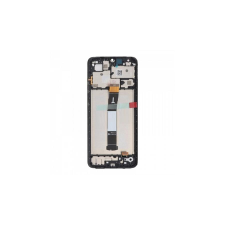 Xiaomi Redmi 12C LCD kijelző érintőplexivel és előlapkerettel, fekete (5600010C3T00) (SERVICE PACK) (GYÁRI) mobiltelefon, tablet alkatrész