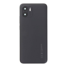 Xiaomi Redmi A1/A2, Akkufedél, (kameraplexi), fekete mobiltelefon, tablet alkatrész