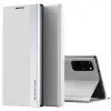  Xiaomi Redmi K60 / K60 Pro / Poco F5 Pro, Oldalra nyíló tok, stand, Wooze Silver Line, világosszürke