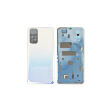 Xiaomi Redmi Note 11 4G/ Note 11S, Akkufedél, (ragasztóval és kameraplexivel), fehér (GYÁRI) mobiltelefon, tablet alkatrész