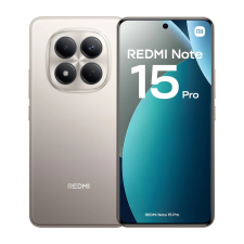 Xiaomi Redmi Note 15 Pro 6.77" 4G 8/256GB titánium mobiltelefon