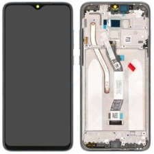 Xiaomi Redmi Note 8 Pro gyári LCD + érintőpanel fekete (Tarnish) kerettel mobiltelefon, tablet alkatrész