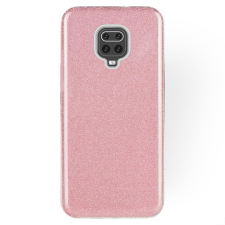  Xiaomi Redmi Note 9S Telefontok - Pink Shiny tok tok és táska