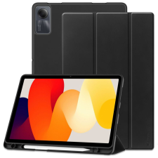 Xiaomi Redmi Pad SE (11 coll) Tablettok - fekete smart case, ceruza tartóval tablet tok