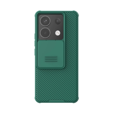 Xiaomi Telefontok Xiaomi Poco X6 5G - Nillkin csúsztatható kameravédős zöld hátlap tok tok és táska