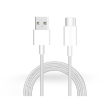 Xiaomi USB apa - USB-C apa gyári Adat- és töltőkábel 1m - Fehér (ECO csomagolás) kábel és adapter