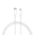 Xiaomi USB Type-C töltő- és adatkábel, Lightning, 100 cm, 3000 mA, gyorstöltés, MFI engedélyes, Xiaomi, fehér, gyári