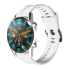  Xiaomi Watch S1 / Watch S1 Active okosóra szíj - fehér szilikon (22 mm)