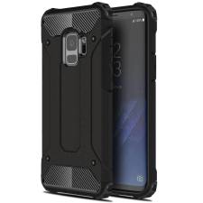 Xiaomi Xiaomi Mi 11 Ultra, Műanyag hátlap védőtok, Defender, fémhatású, fekete tok és táska