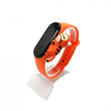 Xiaomi Xiaomi Mi band 3 / 4 szíjak - 3D-s, narancssárga, sárga, szilikon okosóra kellék