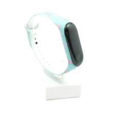 Xiaomi Xiaomi Mi band 3 / 4 szíjak - állatos, flamingós, szilikon, türkiz okosóra kellék
