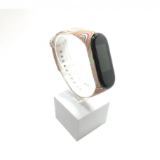 Xiaomi Xiaomi Mi band 3 / 4 szíjak - hullámos, nonfiguratív, szilikon, tarka okosóra kellék