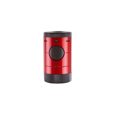 Xikar Volta Tabletop Daytona Red - asztali szivargyújtó 4-es szúrólánggal - vörös öngyújtó