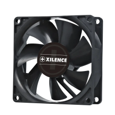 Xilence WhiteBox 80 Számítógép tok Ventilátor 8 cm Fekete hűtés