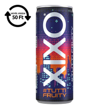 Xixo Üdítőital szénsavas XIXO Tutti Fruity 0,25L DRS üdítő, ásványviz, gyümölcslé