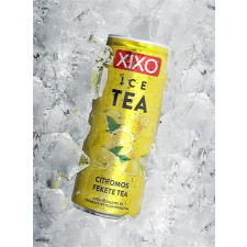 Xixo Üdítőital, szénsavmentes, 250 ml, XIXO "Ice Tea", citromos fekete tea üdítő, ásványviz, gyümölcslé