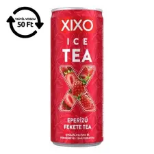 Xixo Üdítőital szénsavmentes XIXO Ice Tea Eper-Rooibos 0,25L DRS üdítő, ásványviz, gyümölcslé