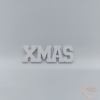  XMAS felirat - mini - fehér