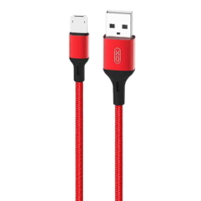 XO Cable USB to Micro USB XO NB143, 2m (red) kábel és adapter