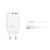 XO CE34 hálózati töltő 2 USB aljzat (2.4A, gyorstöltő + lightning kábel) FEHÉR