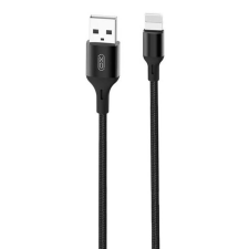 XO Kábel USB Lightning XO NB143, 1m (fekete) kábel és adapter