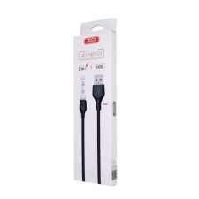 XO Kábel Usb-Ról Usb-C 2.1A 2M Xo Nb103 Fekete kábel és adapter