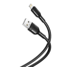 XO NB212 USB-A - Lightning kábel 1m  fekete (045813) (XO045813) kábel és adapter
