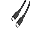 XO USB 2.0 Type C Összekötő Fekete 1.5m NB-Q199