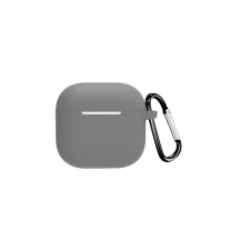 xPRO Apple Airpods 4 szilikon tok sötétszürke fülhallgató, fejhallgató tok